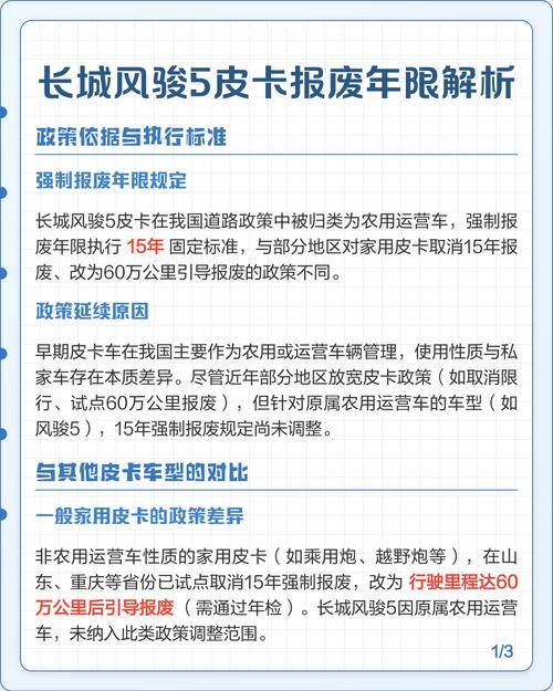 皮卡车报废年限新规定(黑龙江皮卡车报废年限新规定)