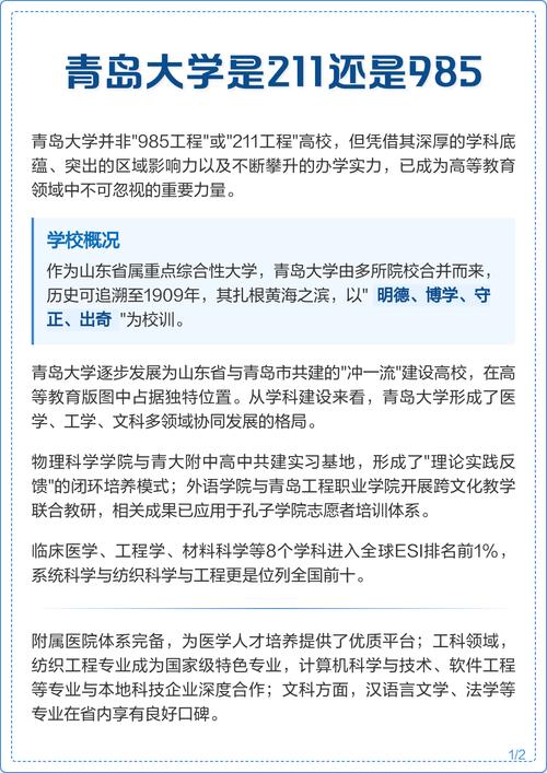 青岛大学(青岛大学是211吗)